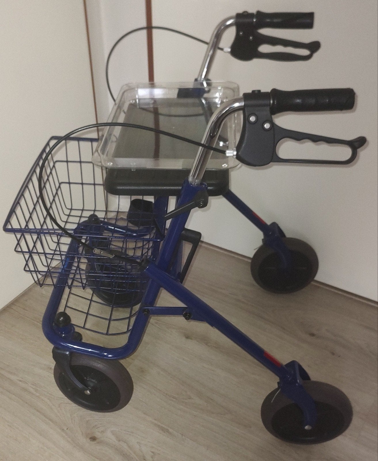 Verstelbare en inklapbare rollator, Diversen, Ophalen, Opvouwbaar