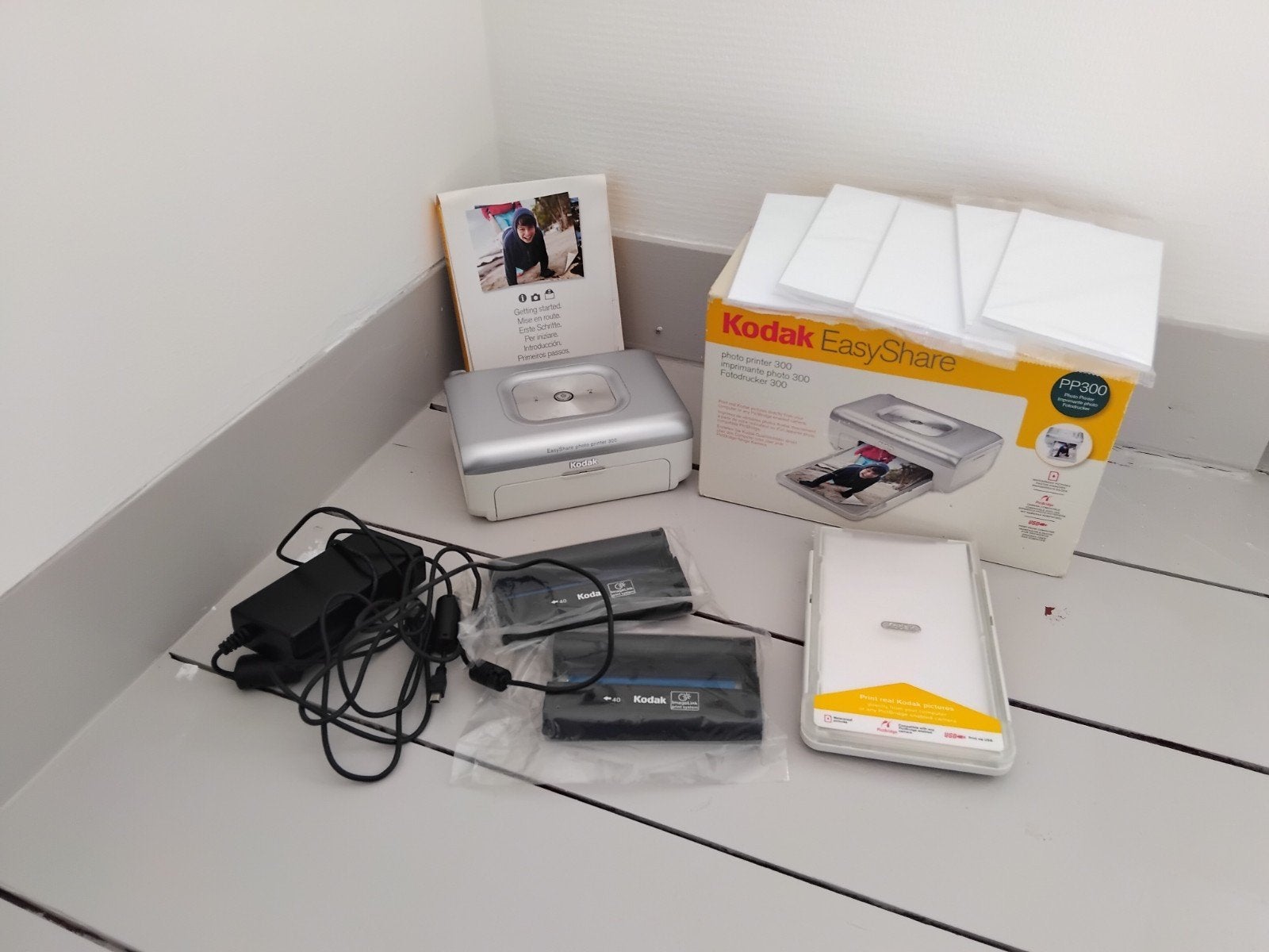 Kodak EasyShare Photo Printer 300 met 2 nieuwe cartridges, Fotoprinter, Kleur printen, Ophalen of Verzenden, Zo goed als nieuw