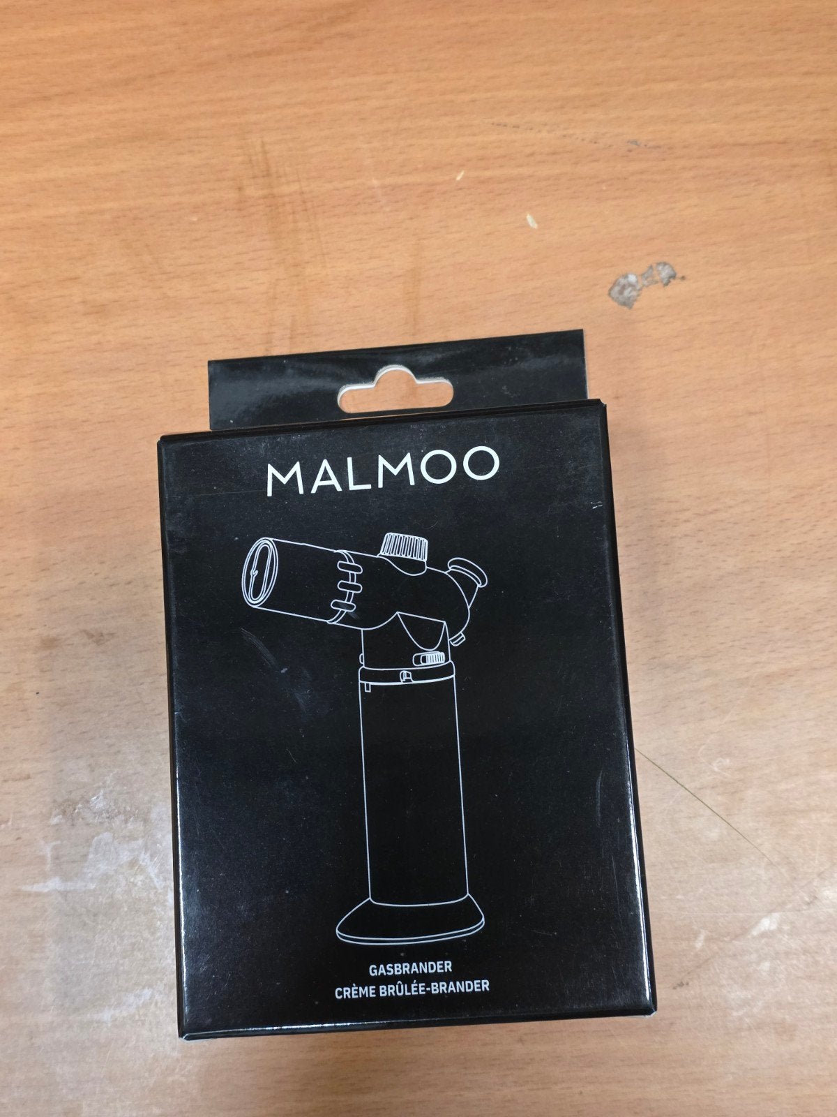 Malmoo Gasbrander - Crème brûlée-brander, Overige typen, Nieuw, Ophalen of Verzenden, Zwart