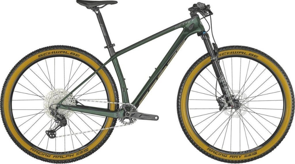 Scott Scale 930 carbon Medium 2023 Wakame Green, Gebruikt, 49 tot 53 cm, Schijfrem, Ophalen