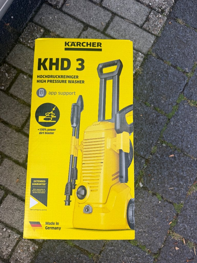 Kärcher KHD 3 Hogedrukreiniger met app-ondersteuning, Tuin en Terras, Hogedrukreinigers, Kärcher, Nieuw, Ophalen of Verzenden