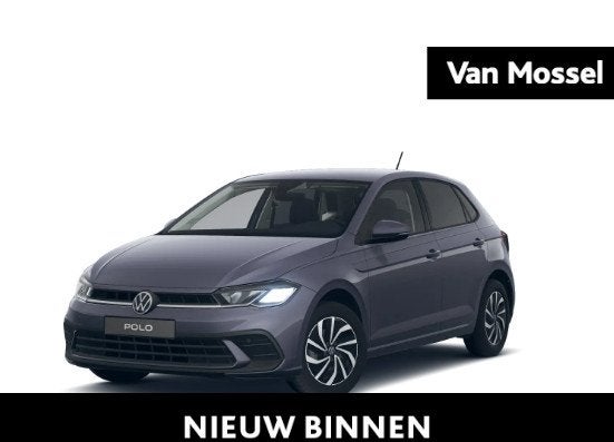 Volkswagen Polo 1.0 TSI Life Edition 95 PK | EM | Navigatie, Auto's, Volkswagen, Voorwielaandrijving, 12 maanden, Stof, 1069 kg