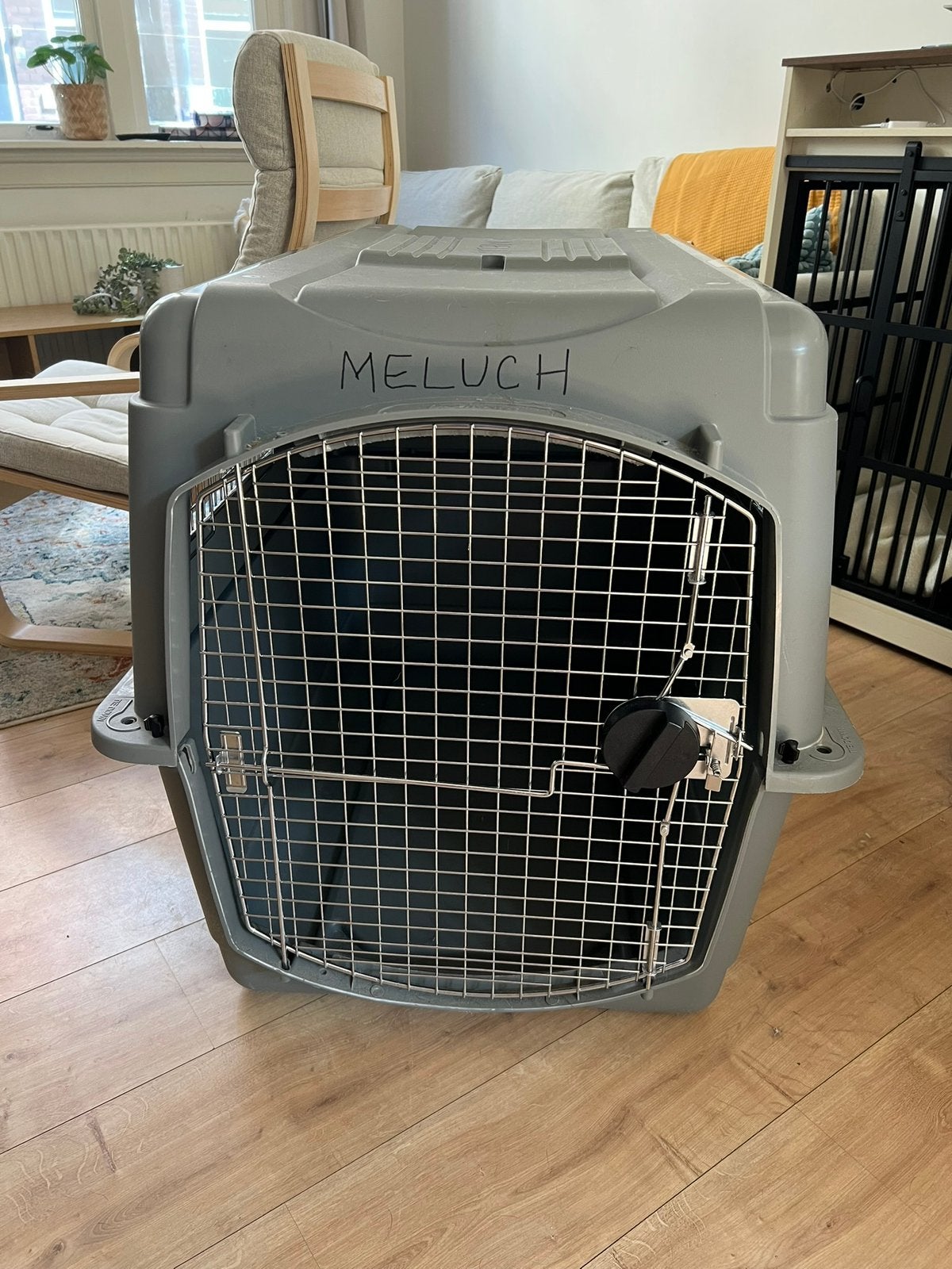 Travel dog crate, Ophalen, Zo goed als nieuw
