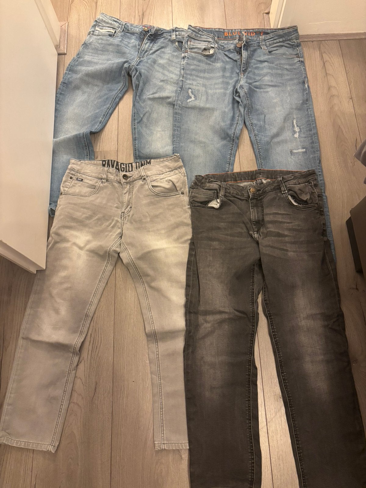 spijkerbroeken maat 170, Kinderen en Baby's, Kinderkleding | Maat 170, Ophalen of Verzenden, Zo goed als nieuw, Jongen, Broek