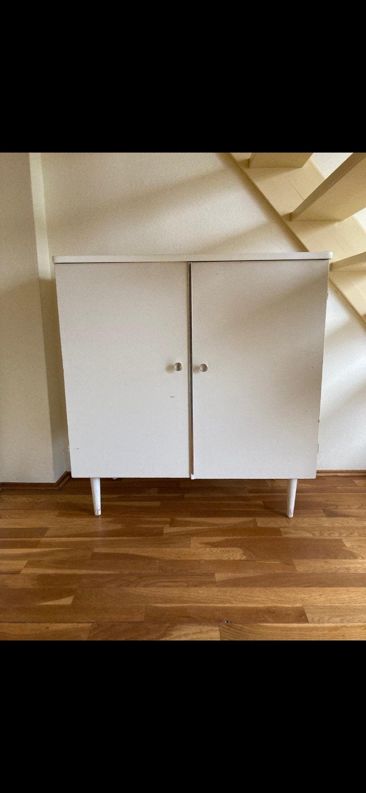 Vintage wit (commode) kastje, Kinderen en Baby's, Kinderkamer | Commodes en Kasten, Ophalen of Verzenden, Gebruikt, 50 tot 70 cm