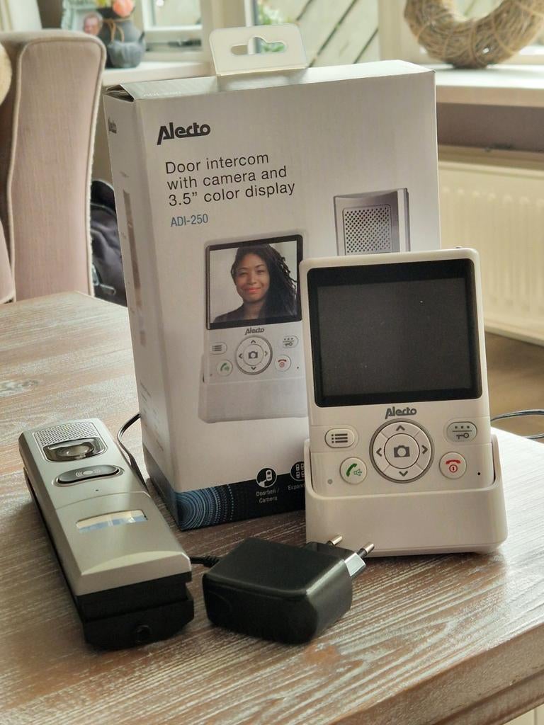 ALECTO deurbel met camera, Ophalen of Verzenden, Gebruikt
