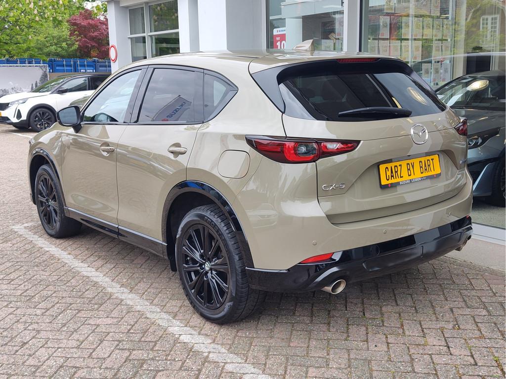 Mazda CX-5 2.0 E-SKYACTIV-G M HYBRID 165 HOMURA AUT. Stuurve, Gebruikt, 4 cilinders, Beige, Bedrijf