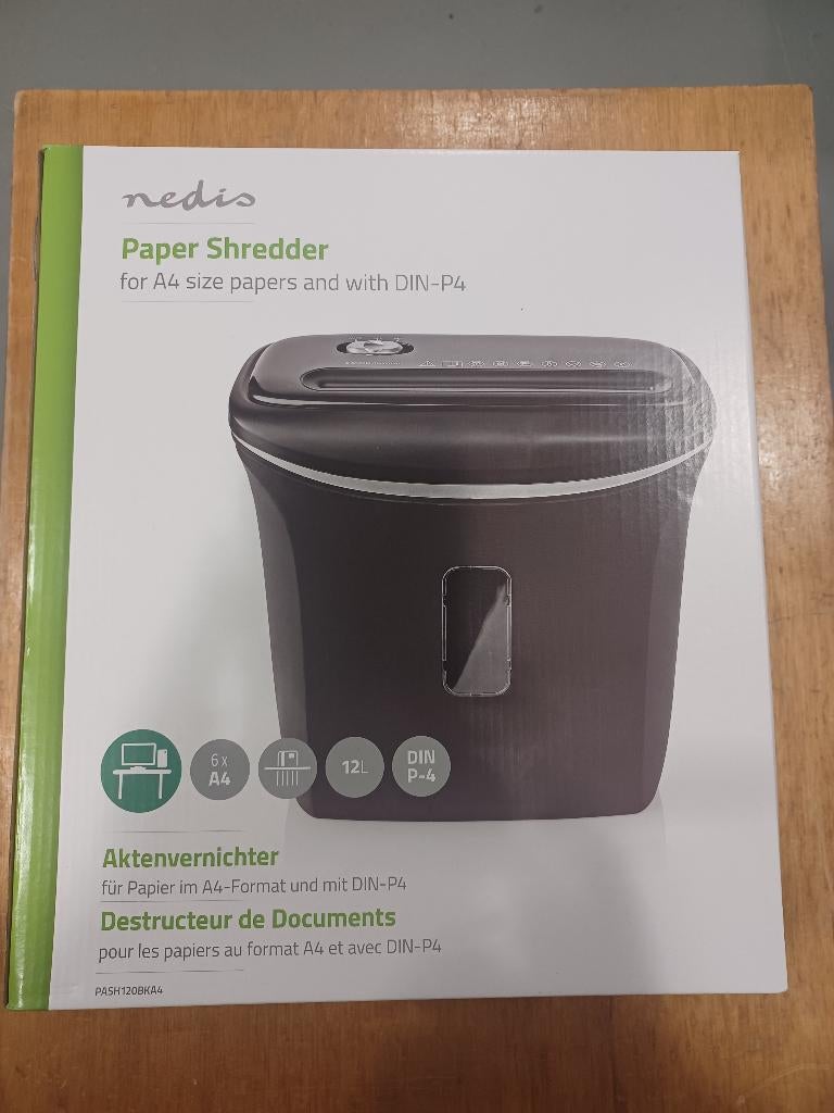 schredder / Papierversnipperaar., Diversen, Ophalen of Verzenden, Nieuw