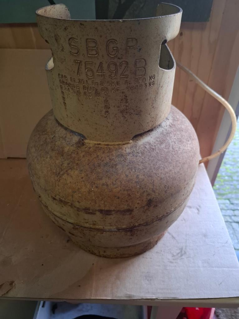 Gasfles  6 kg, Caravans en Kamperen, Kampeeraccessoires, Ophalen, Gebruikt