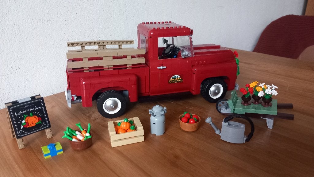 LEGO Icons Pickup Truck 10290, Ophalen, Lego, Zo goed als nieuw, Complete set