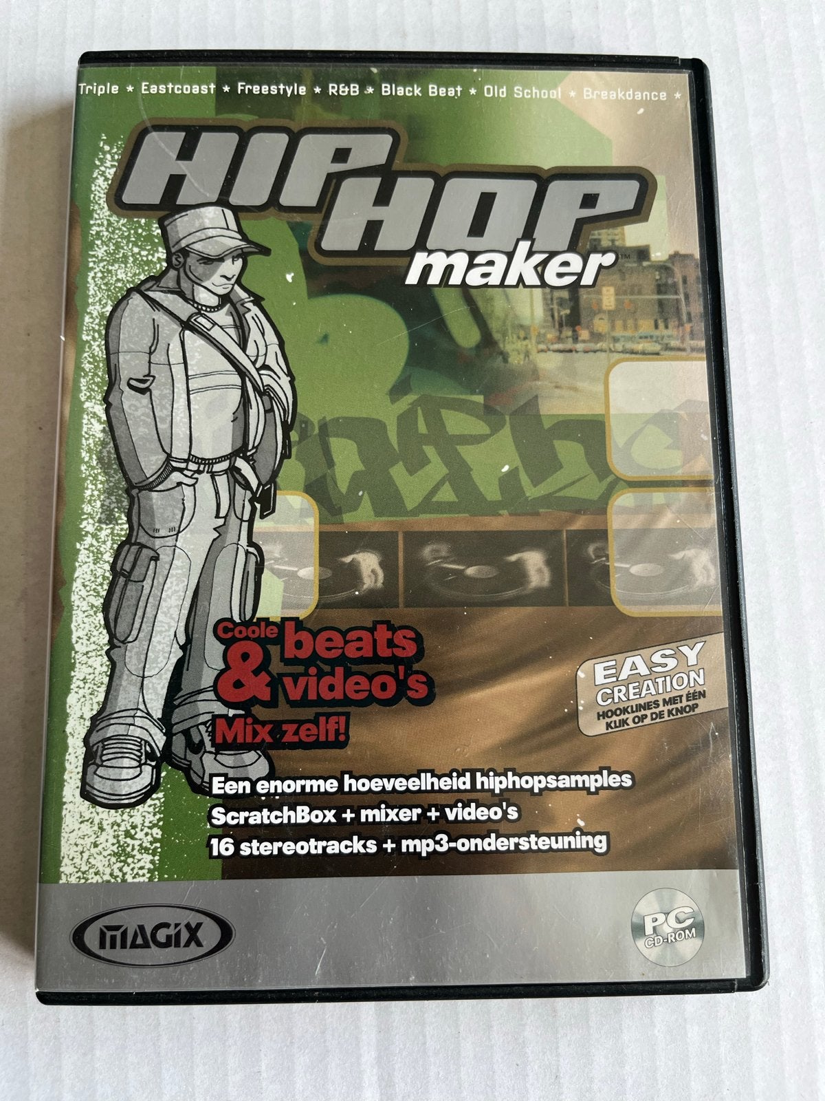 Hip Hop Maker PC CD-ROM - Maak je eigen beats & video's, Overige genres, 1 speler, Germany, Ophalen of Verzenden