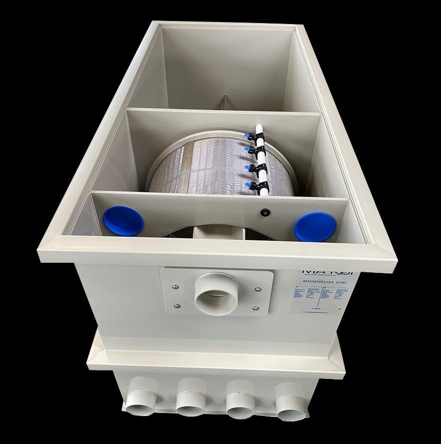 Biodrum 100 Combi Trommelfilter set compleet voor koivijver, Tuin en Terras, Ophalen, Nieuw, Vijverfilter