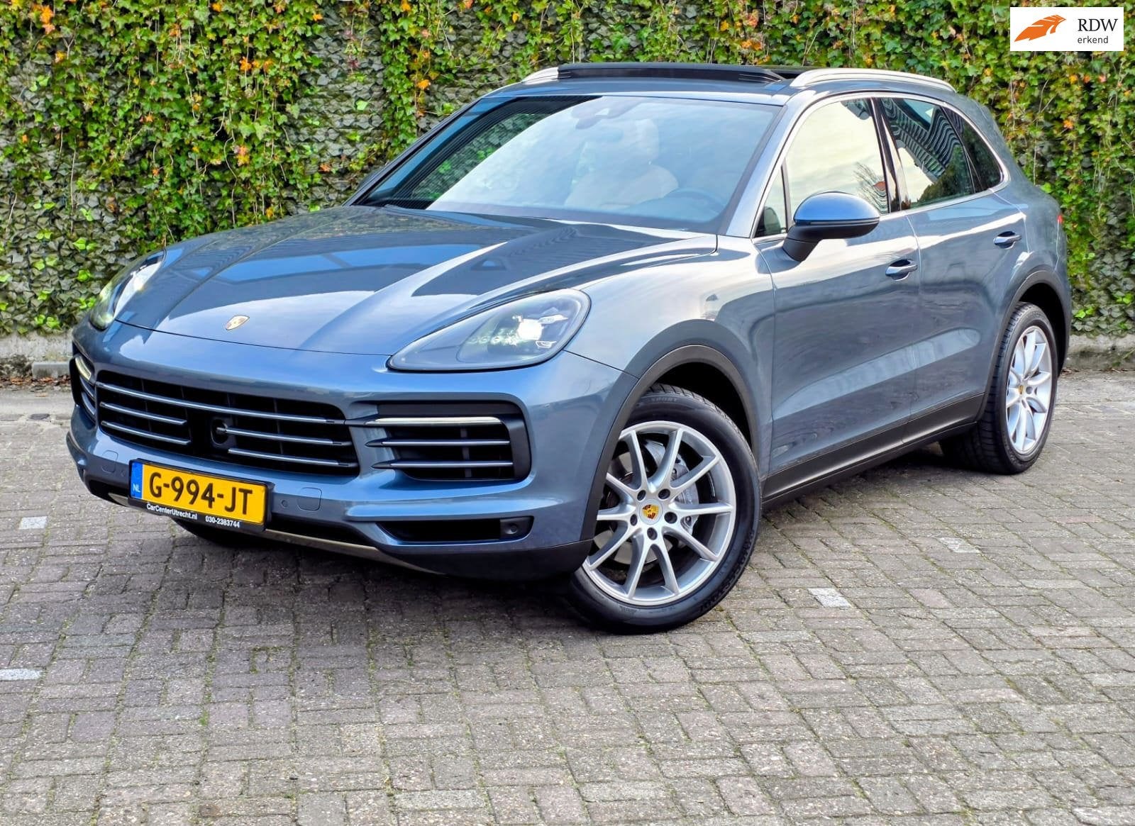 Porsche Cayenne 3.0 Zeer Nette Cayenne Automaat Panorama Mem, Auto's, Automaat, Gebruikt, 2995 cc, Blauw