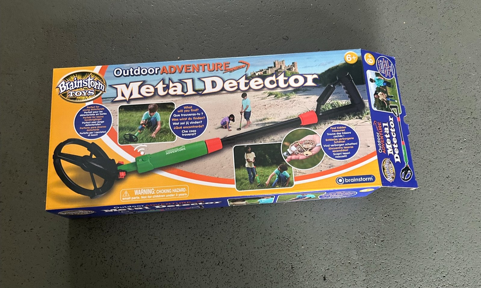 Outdoor Adventure Metaaldetector in originele verpakking, Ophalen of Verzenden, Zo goed als nieuw, 30 cm of minder, Overige merken