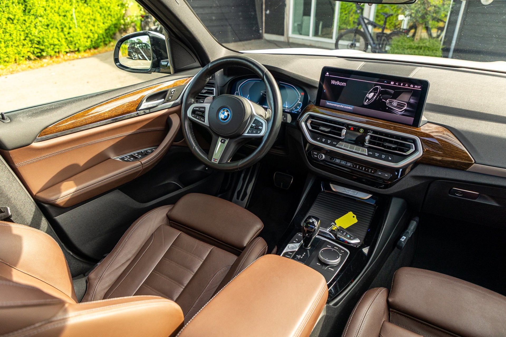 BMW X3 XDrive30e M-Sport Soh 92% I 20inch I Panoramadak I La, Auto's, Gebruikt, 2000 kg, Wit, Vierwielaandrijving