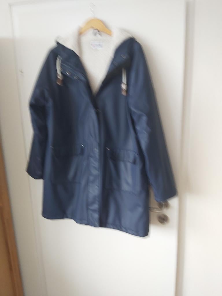 Damen Outdoor Mantel, Blauw, Maat 42/44 (L), Ophalen of Verzenden, Zo goed als nieuw