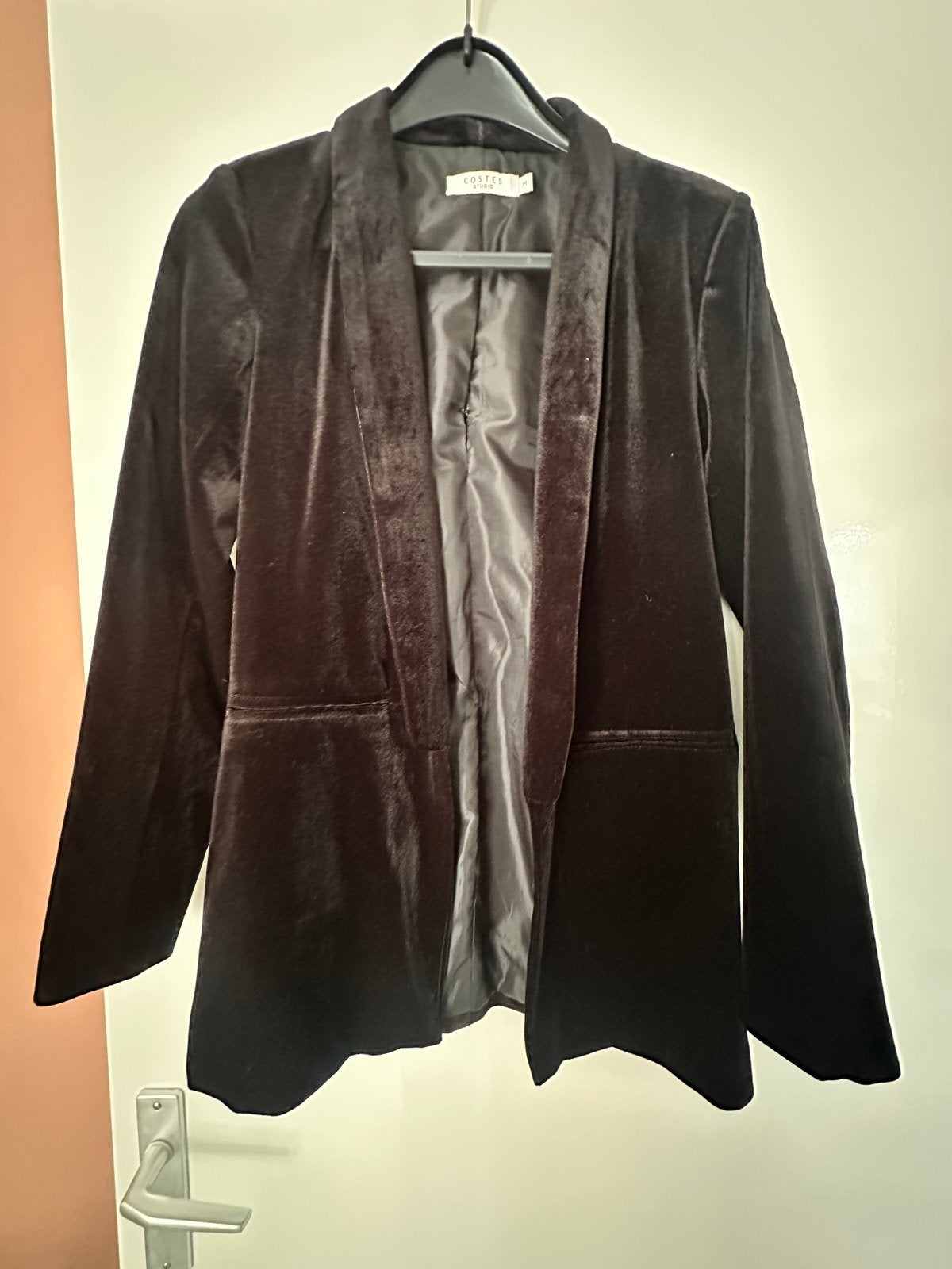 Costes Studio Zwart Fluweel Jasje Maat M, Maat 38/40 (M), Zwart, Ophalen of Verzenden, Zo goed als nieuw