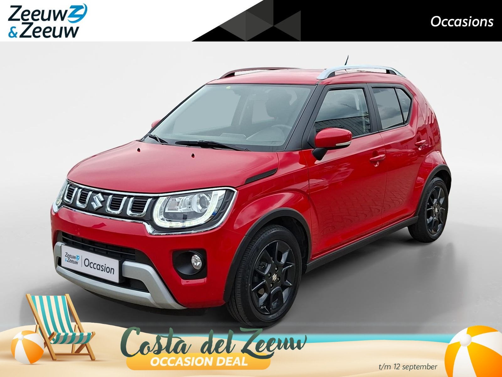 Suzuki Ignis Style automaat | Navigatie | Hoge instap | Acht, 83 pk, Stof, Gebruikt, Euro 6