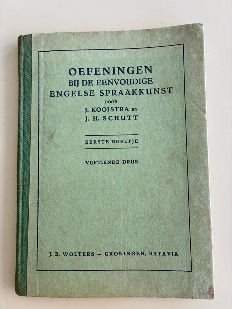 Oefeningen bij de eenvoudige Engelse Spraakkunst, Ophalen of Verzenden, Gelezen, Non-fictie