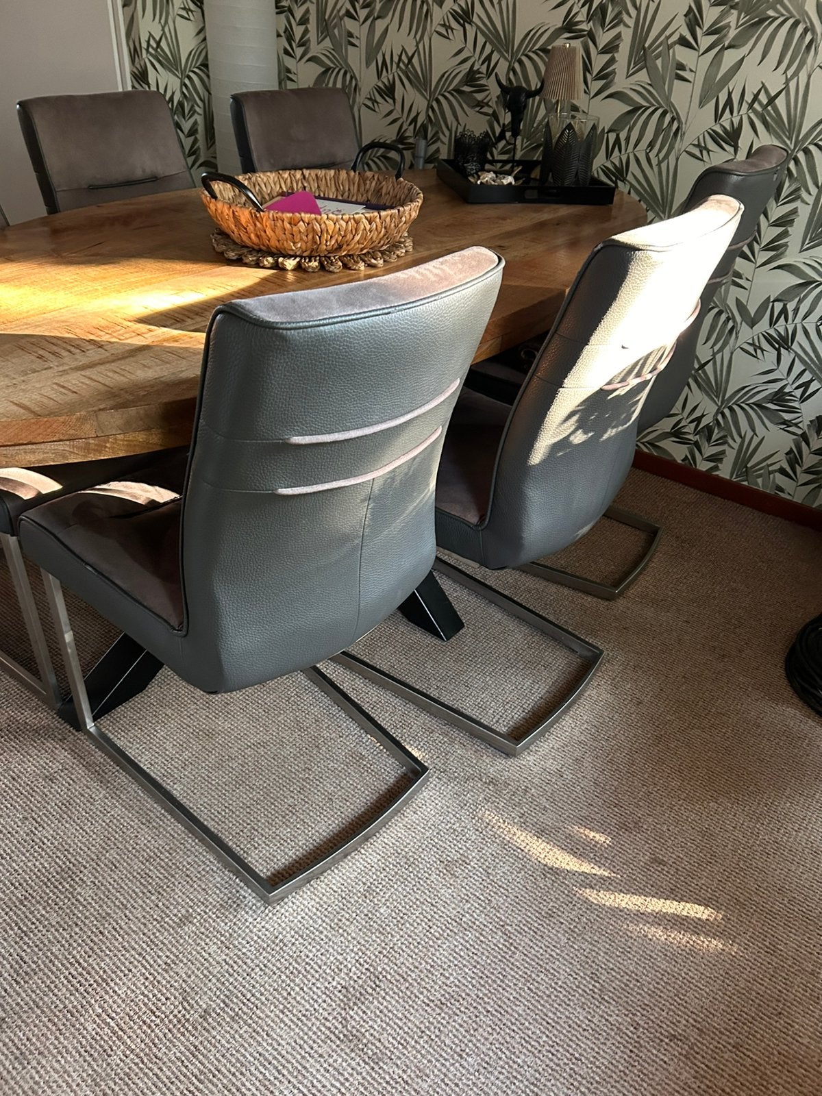 6 eethoek stoelen, Ophalen, Gebruikt, Overige kleuren, Vijf, Zes of meer stoelen
