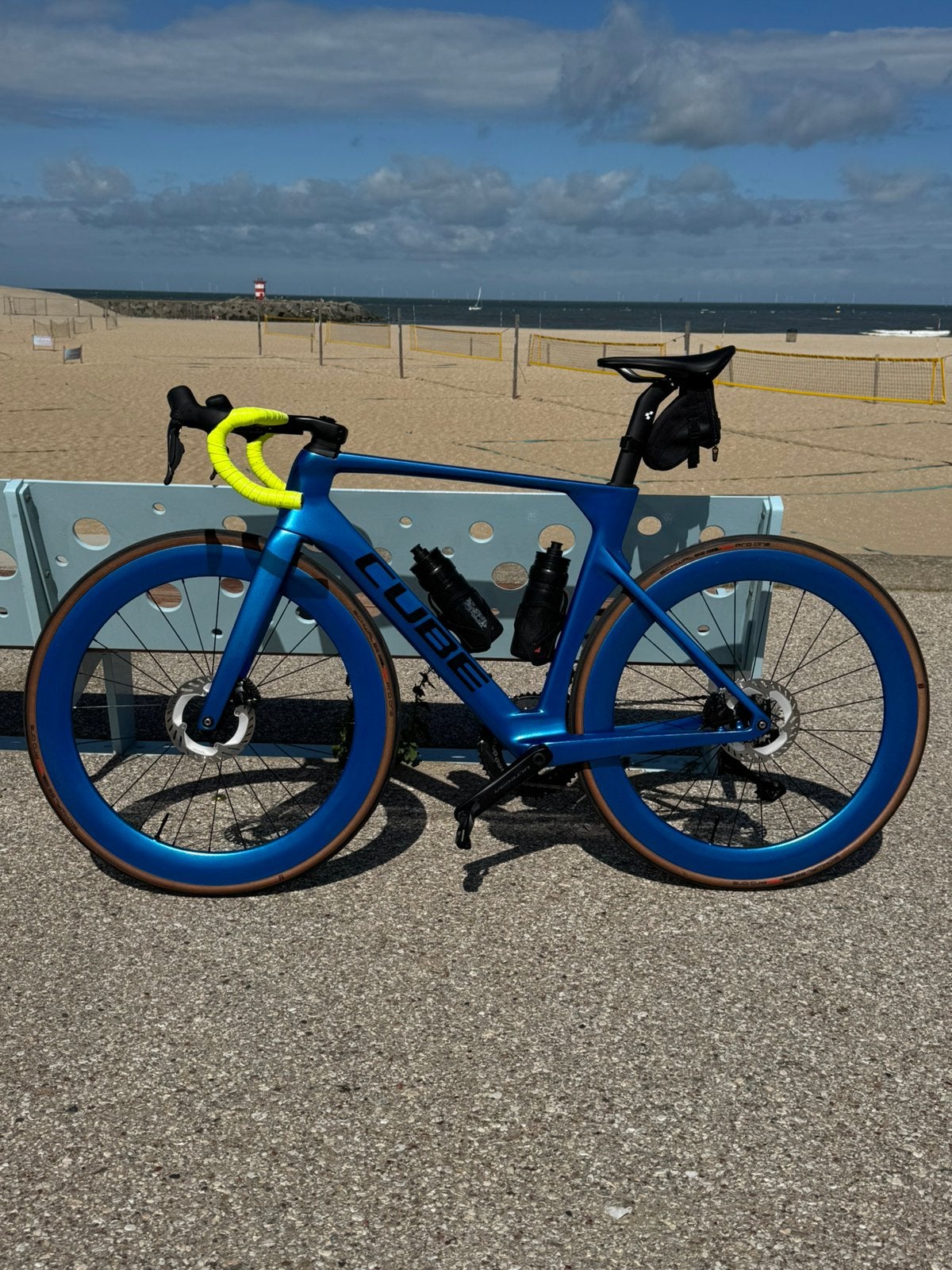 Mooie carbon Cube Litening Aero, maat 56, Ultegra di2., Overige merken, 28 inch, Carbon, Nieuw