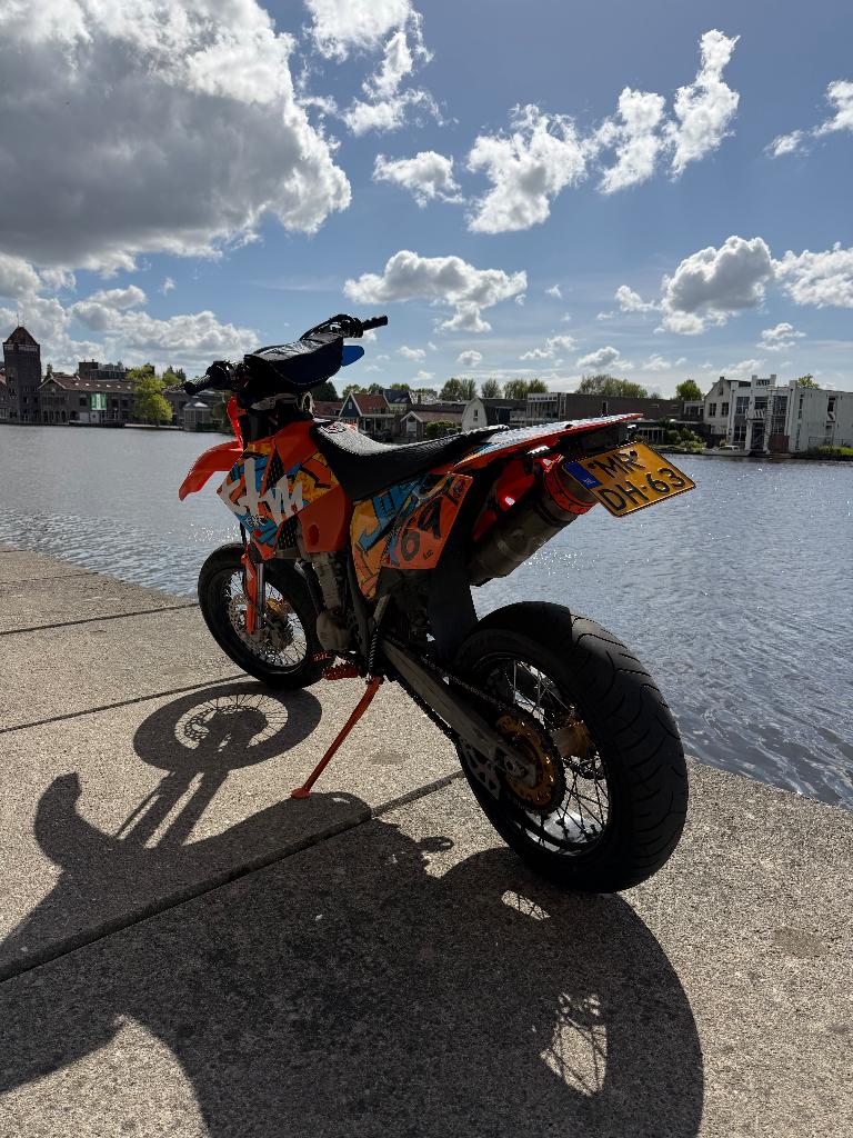 KTM 450 EXC 2006 – Supermoto, Enduro, Alarm, Akrapovic, 450 cc, Particulier, Handgeschakeld, 1 cilinder
