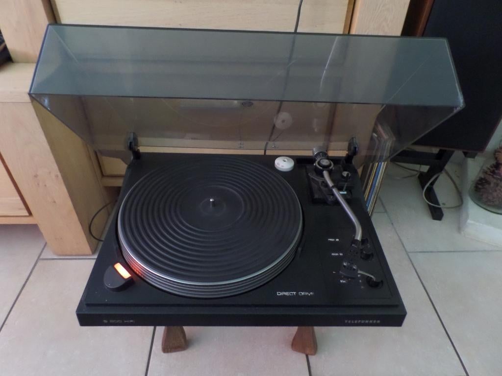 Platenspeler, TELEFUNKEN, S800, Direct Drive-(#8939), Ophalen of Verzenden, Gebruikt, Platenspeler, Overige merken