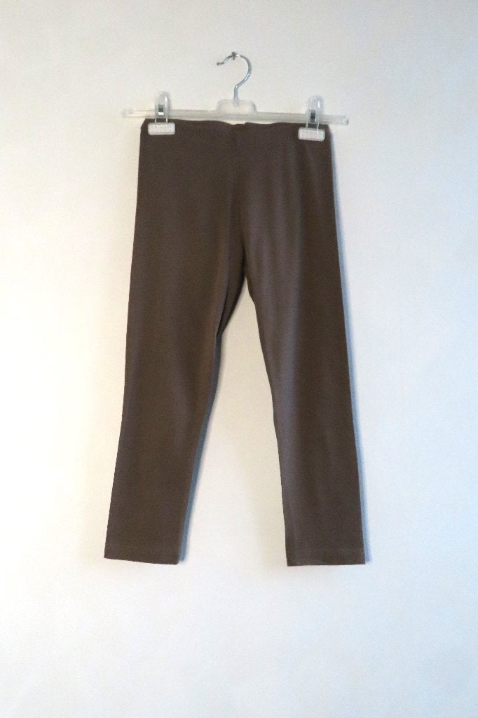 Legging Taupe Bruin H&M mt XS (4676), Legging, H&M, Bruin, Overige maten