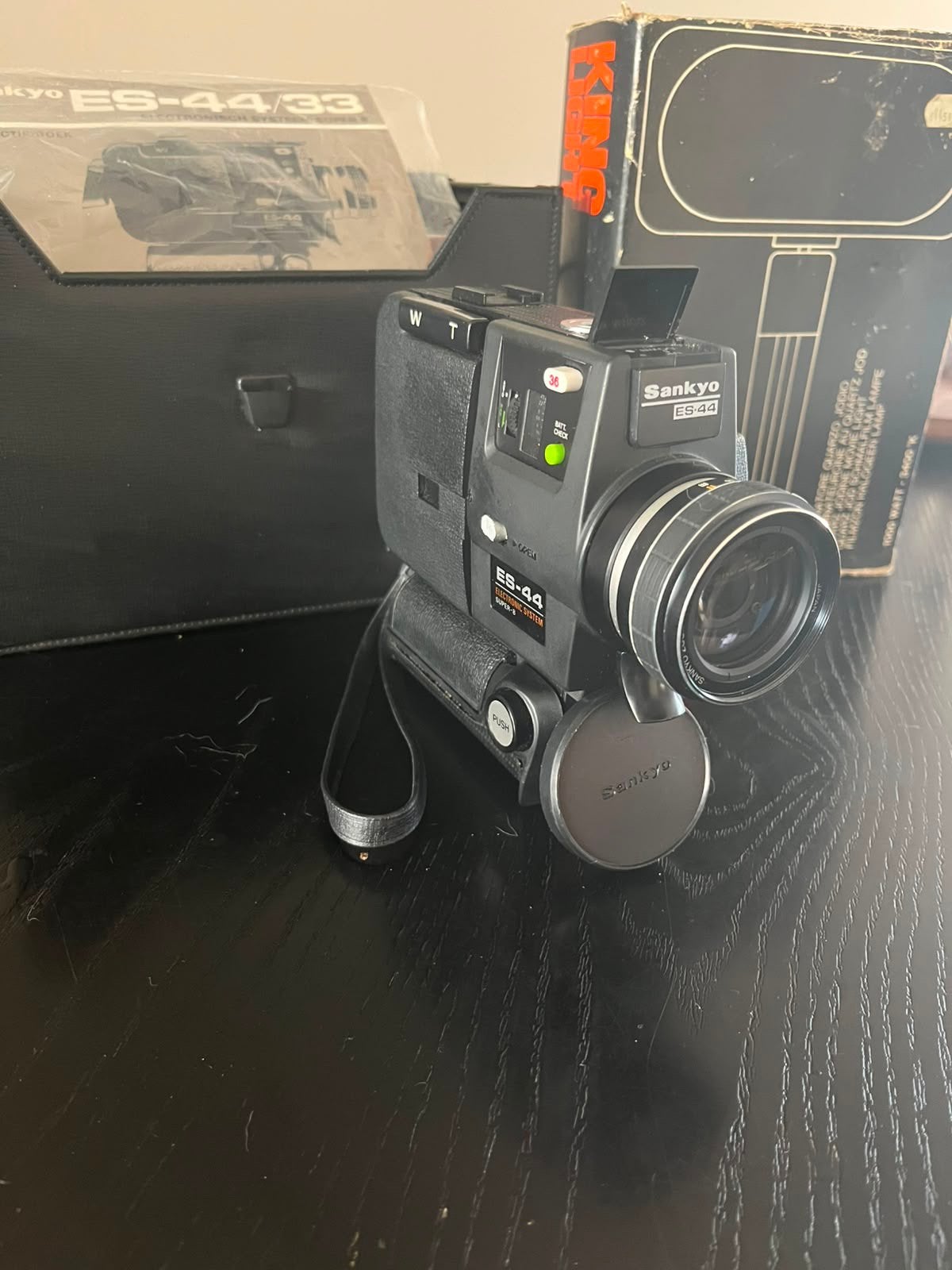 Sankyo ES-44 Super 8 filmcamera, Overige soorten, Minder dan 8x, Zo goed als nieuw, Ophalen