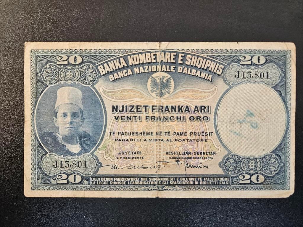 Albanië pick 3a 1926     2, Ophalen of Verzenden, Overige landen, Los biljet