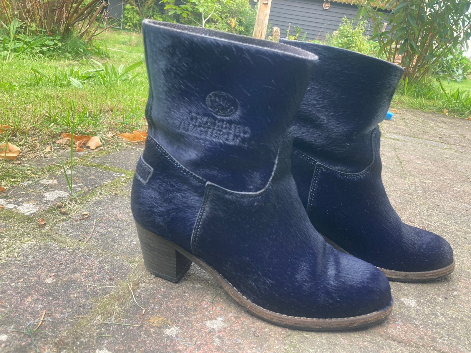 Mooie paarsblauwe  Shabbies, maat 37, Kleding | Dames, Ophalen of Verzenden, Gedragen, Blauw, Lage of Enkellaarzen