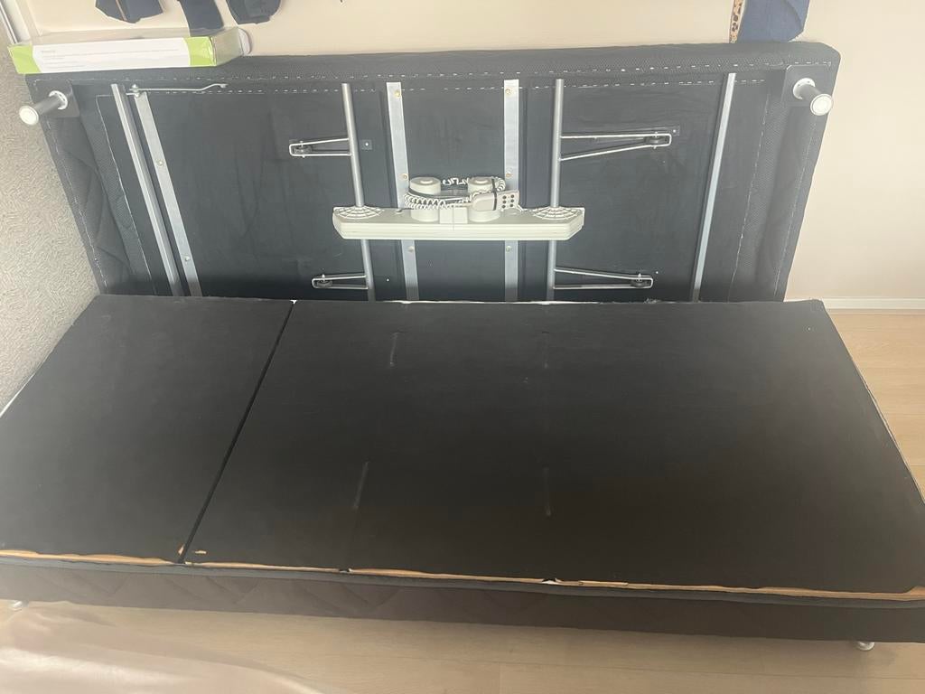 Elektrische boxspring onderstellen 90x210 (excl. matrassen), Ophalen, 90 cm, Eenpersoons, 210 cm