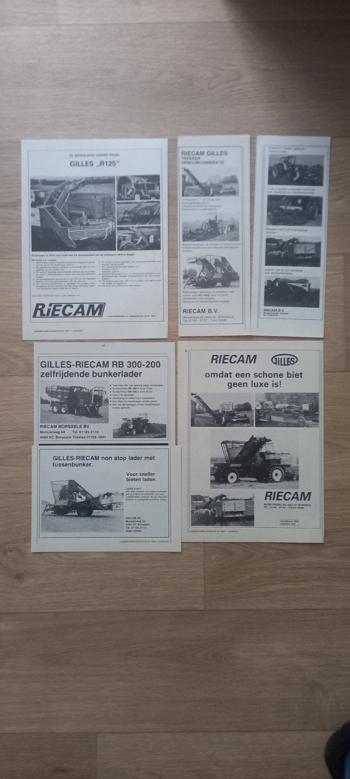 R 12: Riecam Gilles bietenlader., Ophalen of Verzenden, 1920 tot 1940, Tijdschrift
