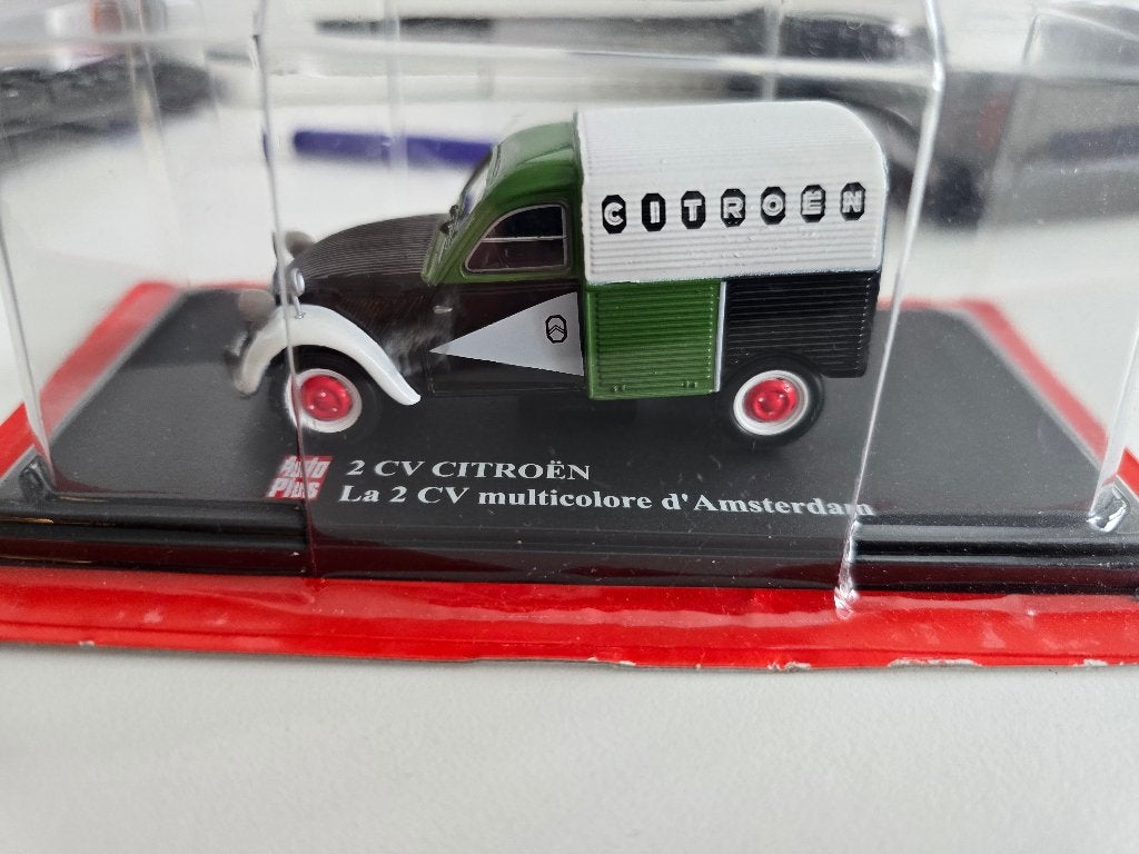 2 cv citroen Multicolore dÁmsterdam, Hobby en Vrije tijd, Modelauto's | 1:43, Ophalen of Verzenden, Nieuw, Auto, Overige merken