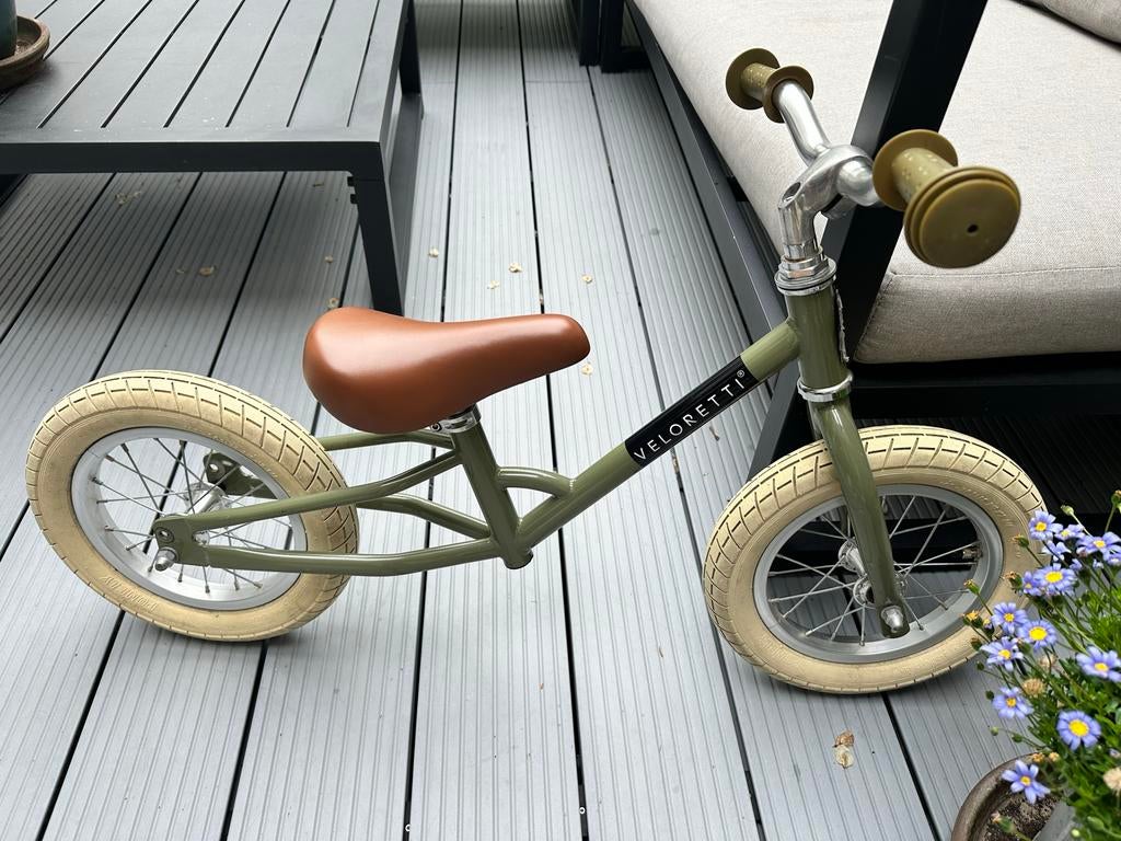 Veloretti mini / Tricycle Loopfiets 1,5-4 jaar, Ophalen of Verzenden, Zo goed als nieuw, Minder dan 16 inch