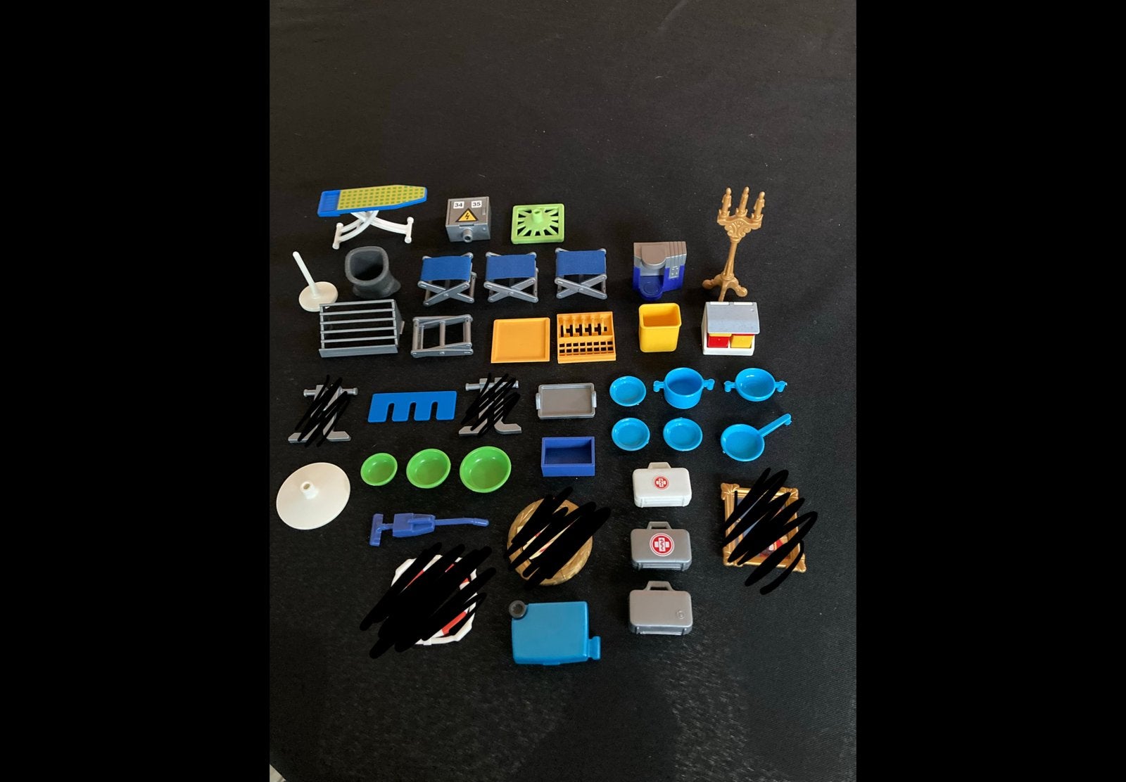 Playmobil klapstoel ed…., Ophalen of Verzenden, Zo goed als nieuw