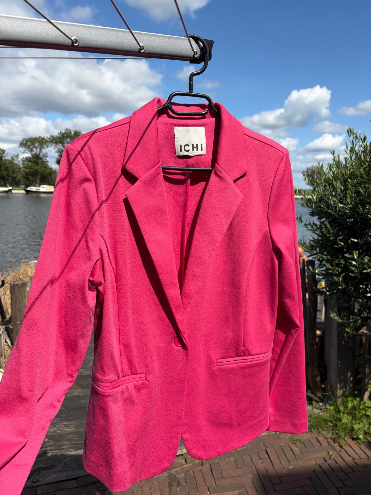 Ichi roze jasje maat M/40/42, Kleding | Dames, Jasjes, Kostuums en Pakken, Maat 38/40 (M), Ophalen of Verzenden, Jasje, Roze