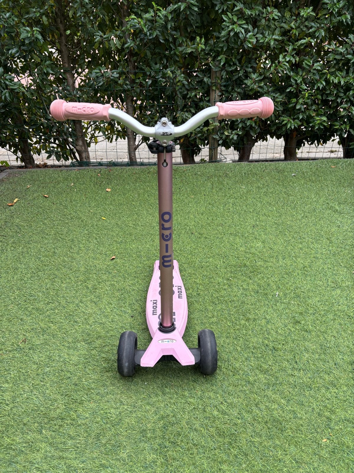 Micro Maxi Step Roze - Kinderen 5-12 jaar, verstelbaar stuur, Fietsen en Brommers, Steps, Ophalen, Gebruikt, Gewone step
