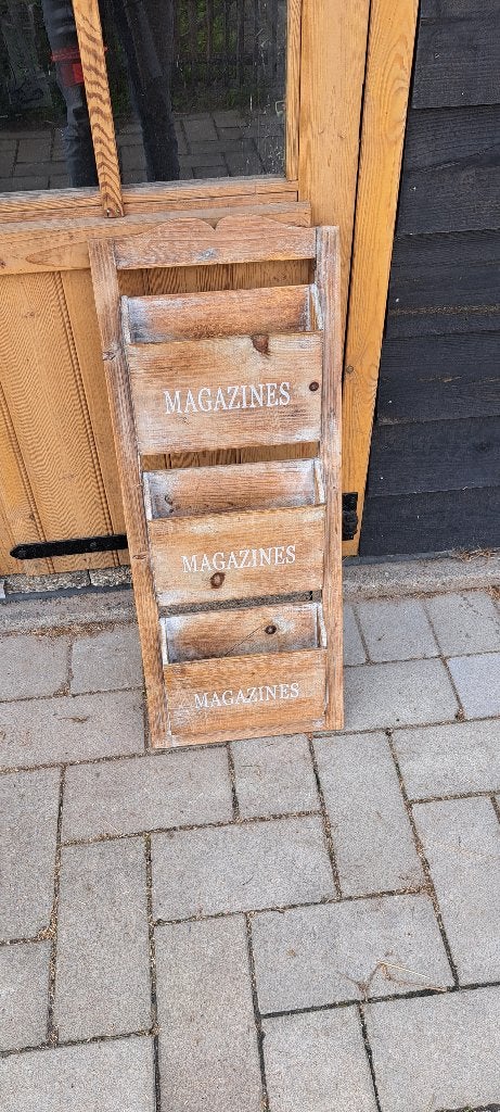 tijdschriftenhouder, Overige materialen, Nieuw, Minder dan 100 cm, 25 tot 50 cm