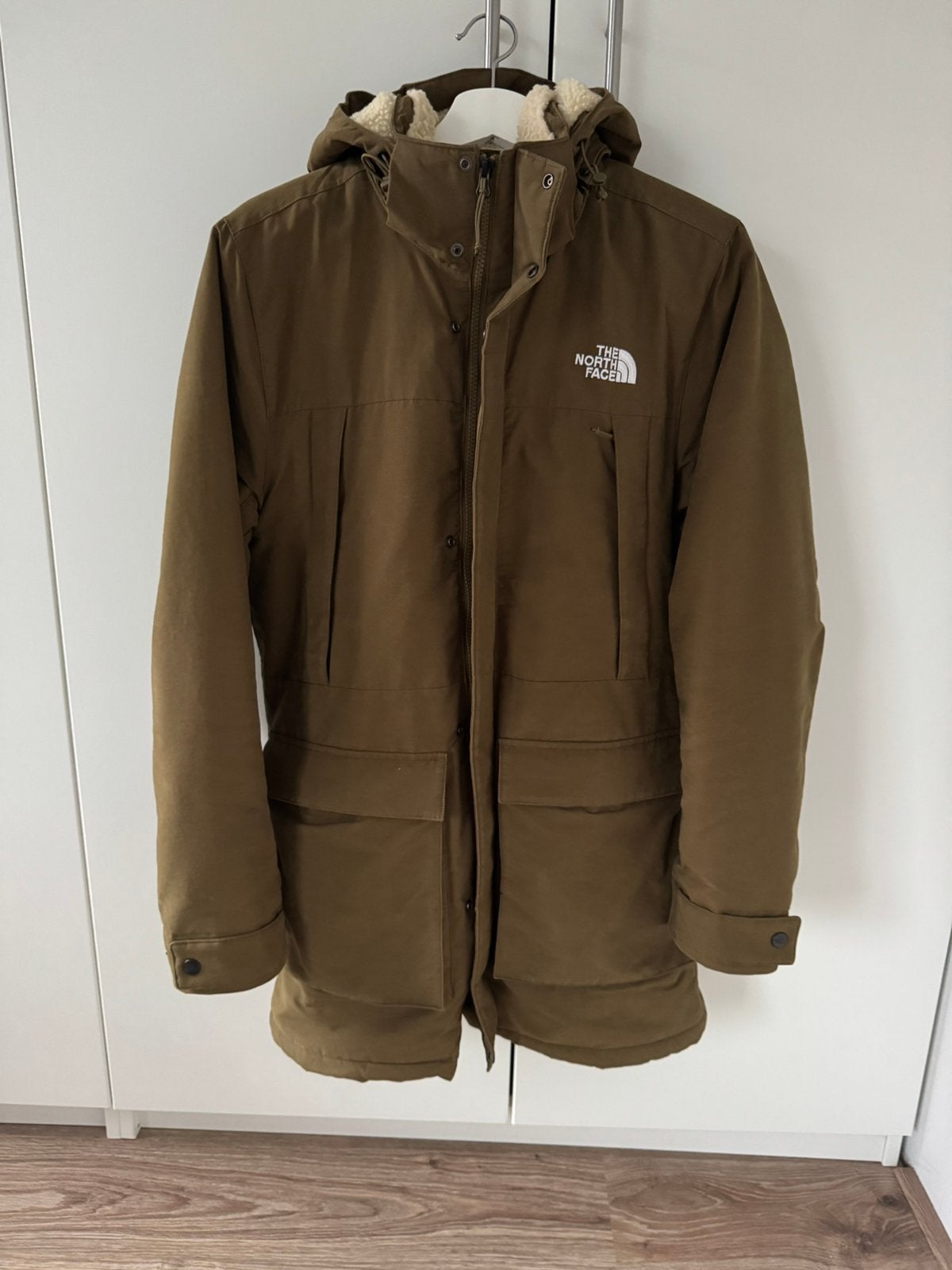 The North Face parka - maat S- als nieuw, Ophalen of Verzenden, Zo goed als nieuw, Bruin