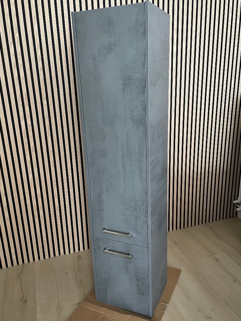 badkamermeubel hoge kast, Ophalen, (Half)hoge kast, Minder dan 50 cm, Zo goed als nieuw