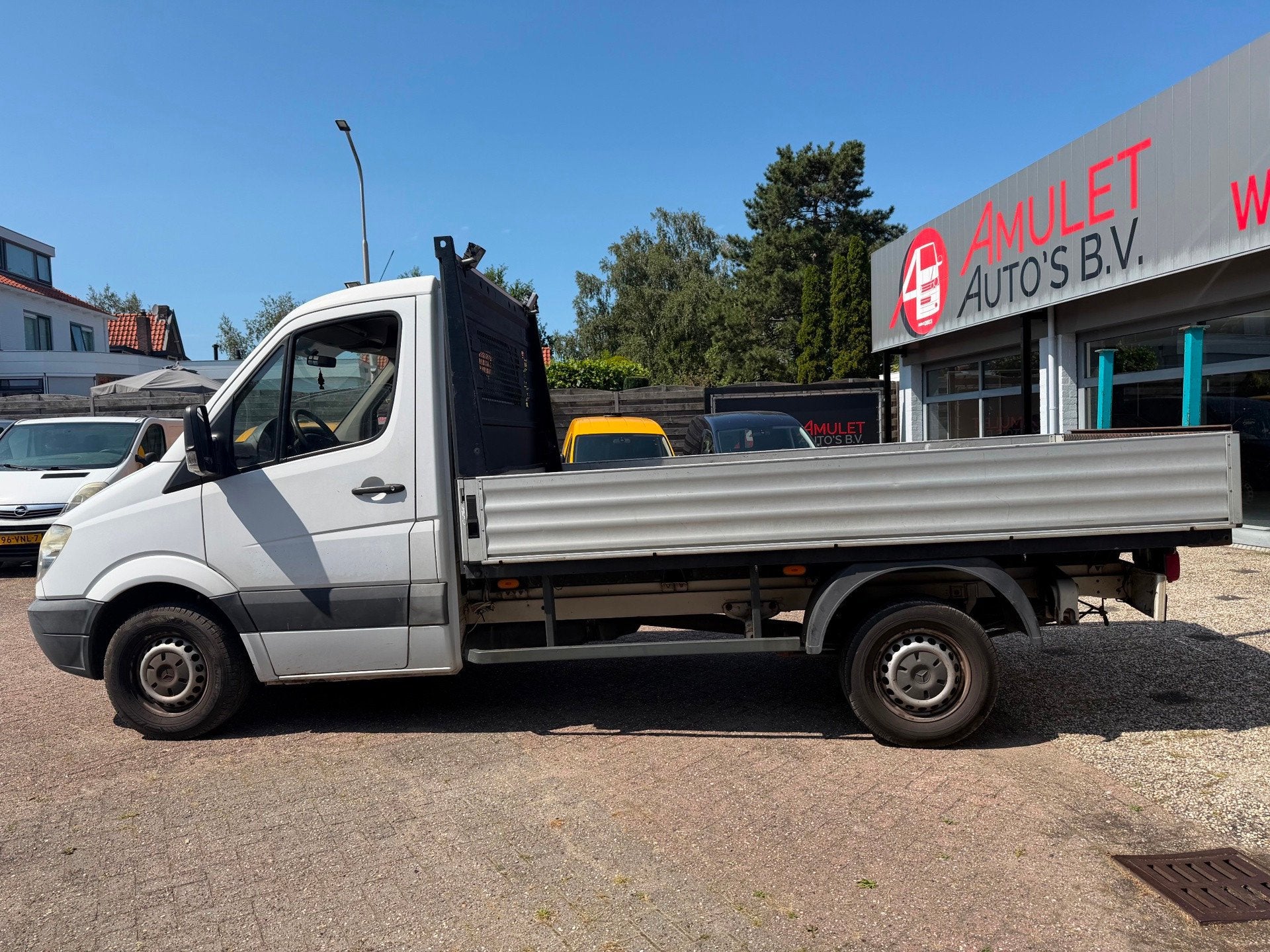 Mercedes-Benz Sprinter 313CDi,PICK-UP,L2,AC,4-2008,210.712KM, Gebruikt, Zwart, 4 cilinders, 129 pk
