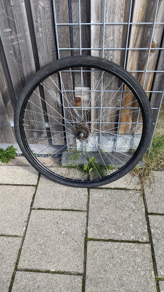 Shimano Nexus 3 achterwiel terugtraprem, Aluminium, Stadsfiets, Ophalen, Wiel