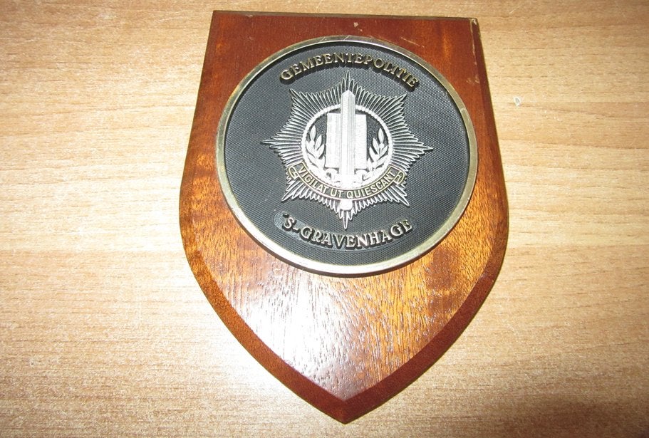 Wapenschild Gemeentepolitie 's-Gravenhage, Verzenden, Overige soorten, Nederland, Overige typen