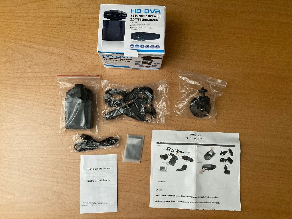 Nieuwe HD DVR Portable Dashcam met 2.5" TFT LCD Scherm, Auto diversen, Ophalen, Nieuw