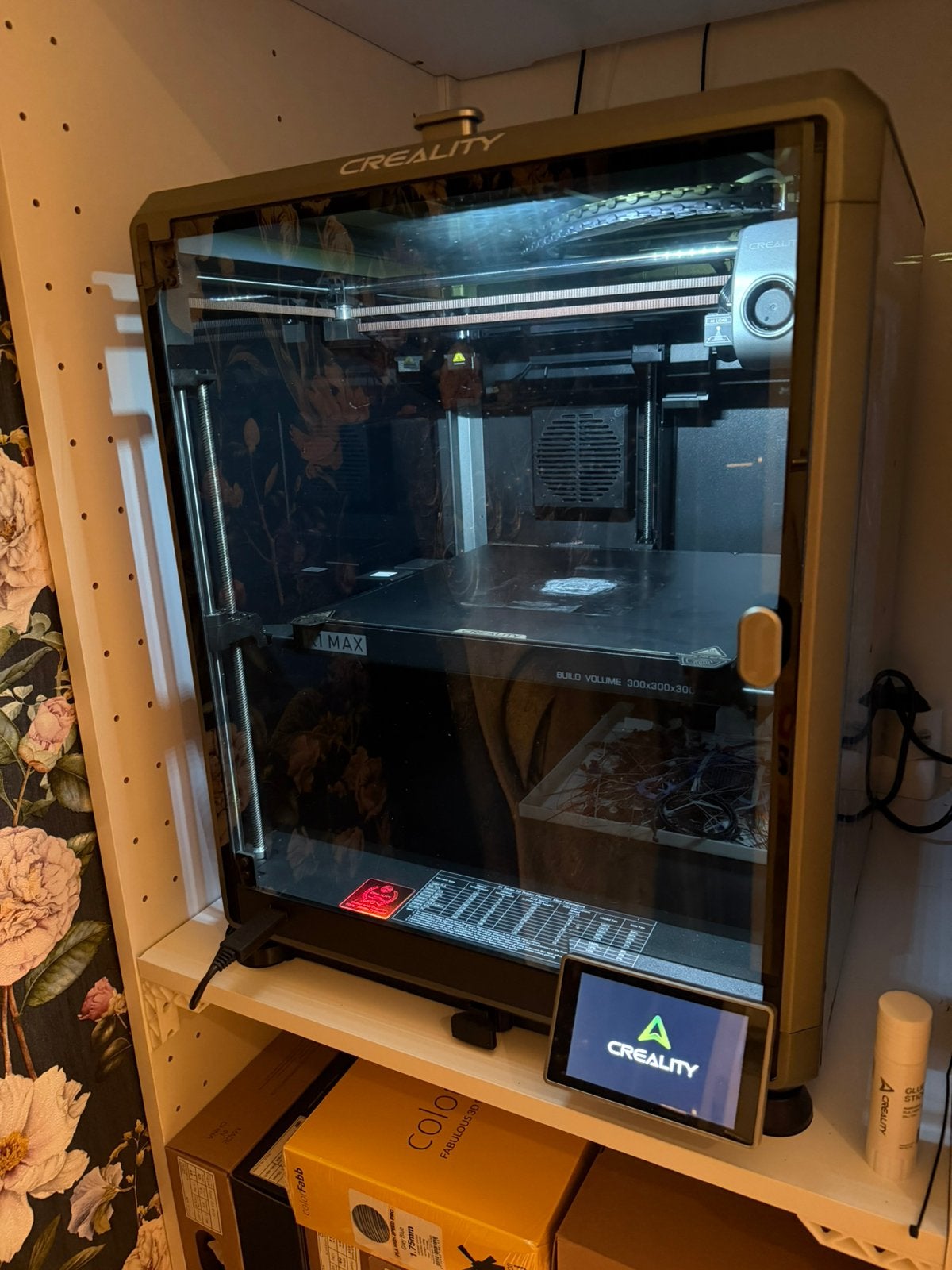 Creality K1 max met cfs upgrade.., Computers en Software, 3D Printers, Zo goed als nieuw, Ophalen of Verzenden