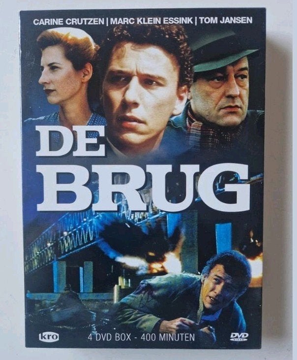 De Brug - KRO 4 DVD Box - 400 Minuten, Gebruikt, Alle leeftijden, Nederlands, Overige genres