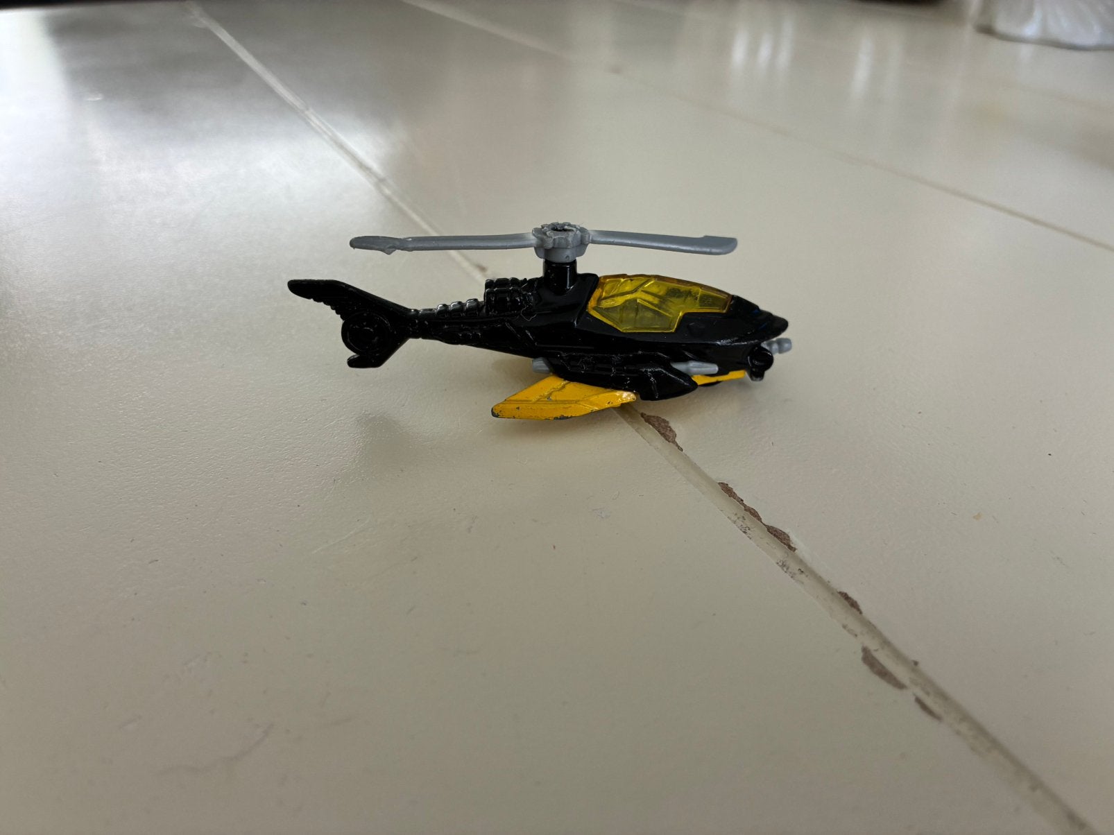 Hotwheels Helikopter Batman, Ophalen of Verzenden, Zo goed als nieuw, Auto