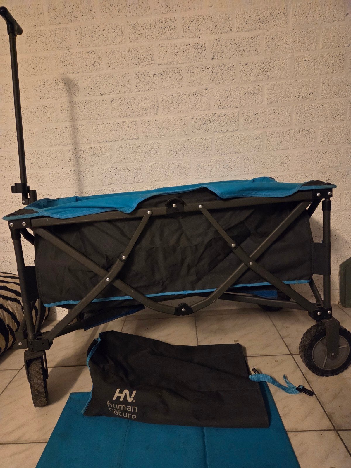 Opvouwbare bolderkar - Human Nature, Caravans en Kamperen, Ophalen, Opvouwbaar, Gebruikt