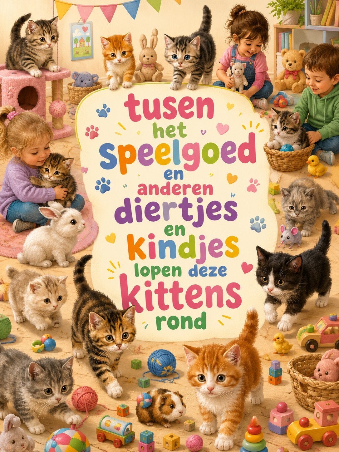 LIEVE SOCIALE GEZINSKITTENS ZOEKEN EEN THUISJE, Meerdere dieren